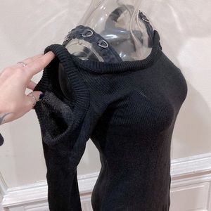 Vintage 2000 Knit Dress with D-Rings